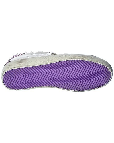 Golden Goose Superstar Leather & Glitter Sneaker Women - Image 4