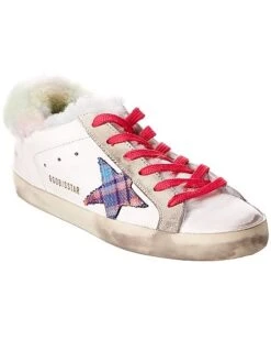 Golden Goose Superstar Leather & Shearling Sneaker Women