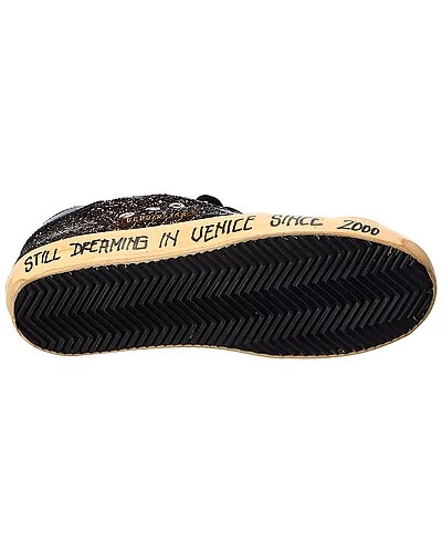 Golden Goose Superstar Glitter & Leather Sneaker Women - Image 4