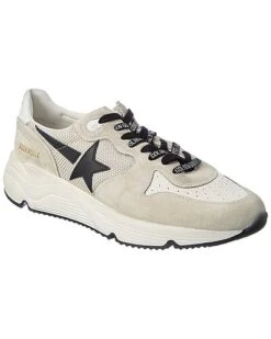 Golden Goose Running Sole Mesh & Suede Sneaker Men