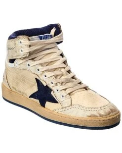 Golden Goose Sky-Star Nylon & Leather Sneaker Men