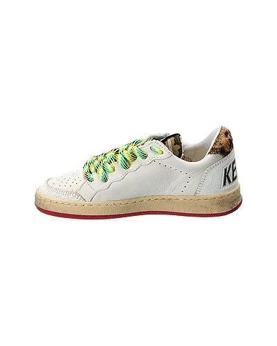 Golden Goose Ball Star Leather Sneaker Kids - Image 2