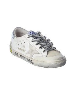 Golden Goose Superstar Leather & Suede Sneaker Kids