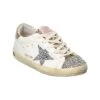 Golden Goose Superstar Glitter & Leather Sneaker Kids