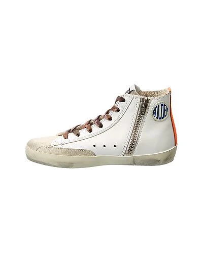 Golden Goose Francy Leather & Suede High-Top Sneaker Kids - Image 2