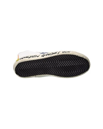 Golden Goose Francy Leather & Suede High-Top Sneaker Kids - Image 4