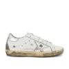 Golden Goose Superstar Laminated Sneaker White, Silver & Ice