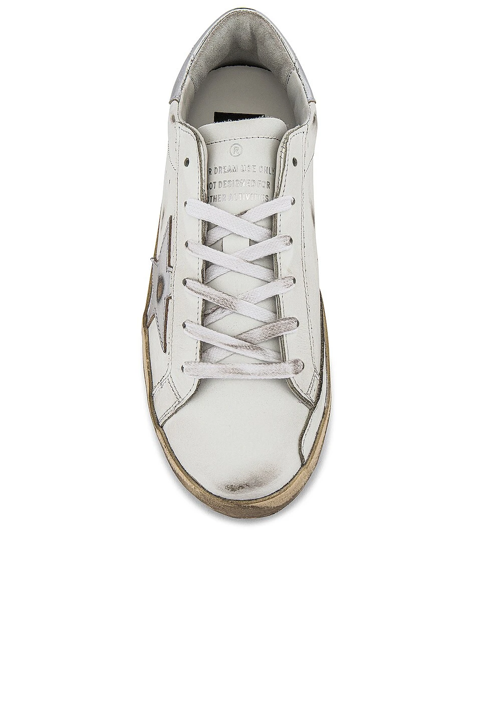Golden Goose Superstar Laminated Sneaker White, Silver & Ice - Image 4