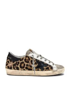 Golden Goose Superstar Sneaker Snow Leopard & Black