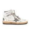 Golden Goose Sky Star Sneaker White & Silver