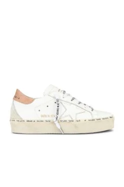 Golden Goose Hi Star Sneaker White, Turtle Dove, & Ice