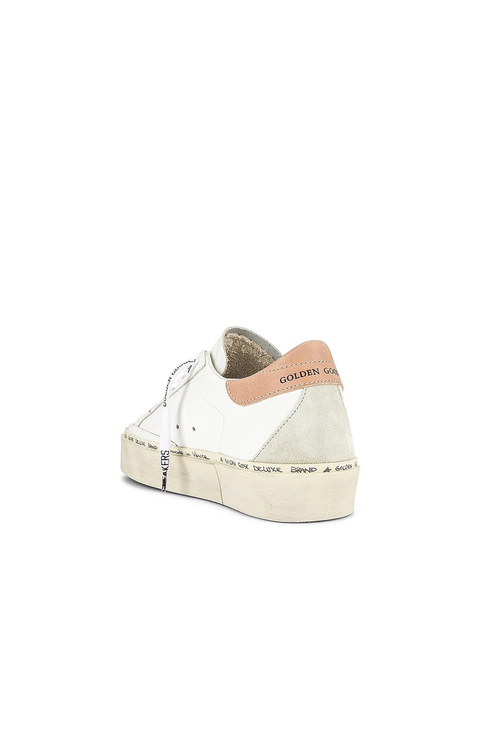 Golden Goose Hi Star Sneaker White, Turtle Dove, & Ice - Image 3