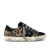 Golden Goose Superstar Sneaker Beige, Brown, Black, Leopard, & Black