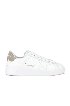 Golden Goose Pure Star Sneaker White & Taupe