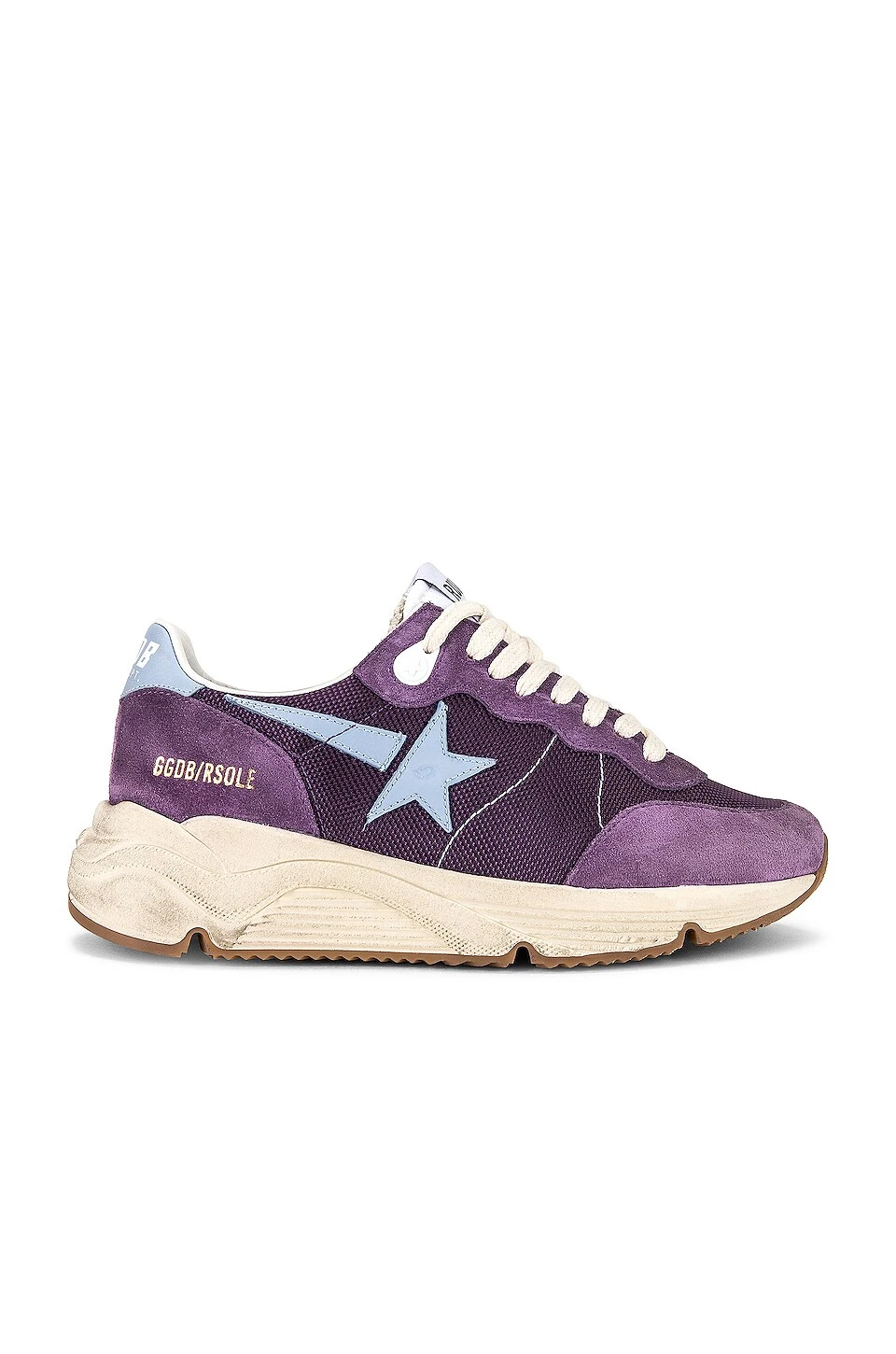 Golden Goose RUNNING SOLE 스니커즈 Purple & Powder Blue