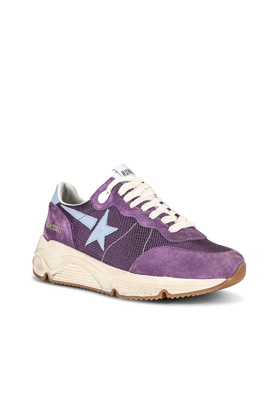 Golden Goose RUNNING SOLE 스니커즈 Purple & Powder Blue - Image 2