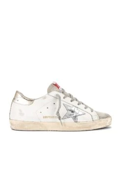 Golden Goose X REVOLVE Superstar Sneaker White, Ice, & Silver
