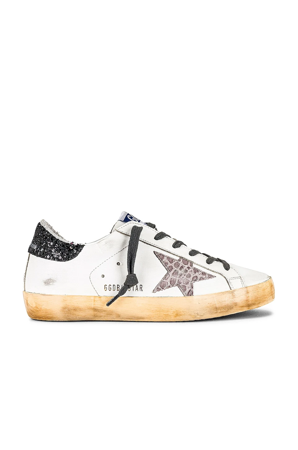 Golden Goose Super-Star Sneaker White, Light Pink, & Black