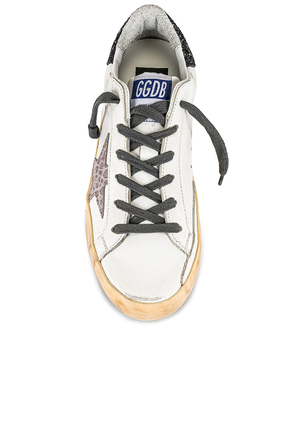 Golden Goose Super-Star Sneaker White, Light Pink, & Black - Image 4