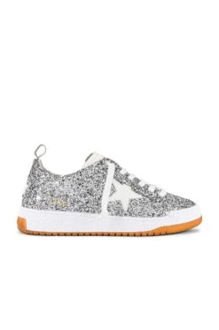 Golden Goose Yeah Sneaker Silver & White
