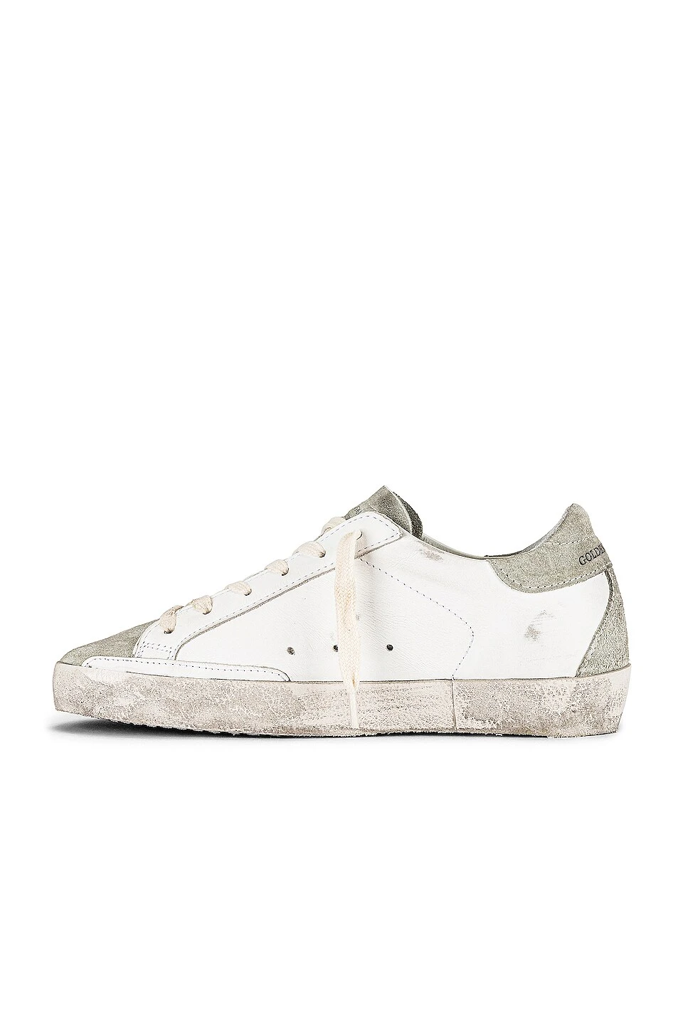 Golden Goose Super-Star Sneaker White, Ice, & Red - Image 5