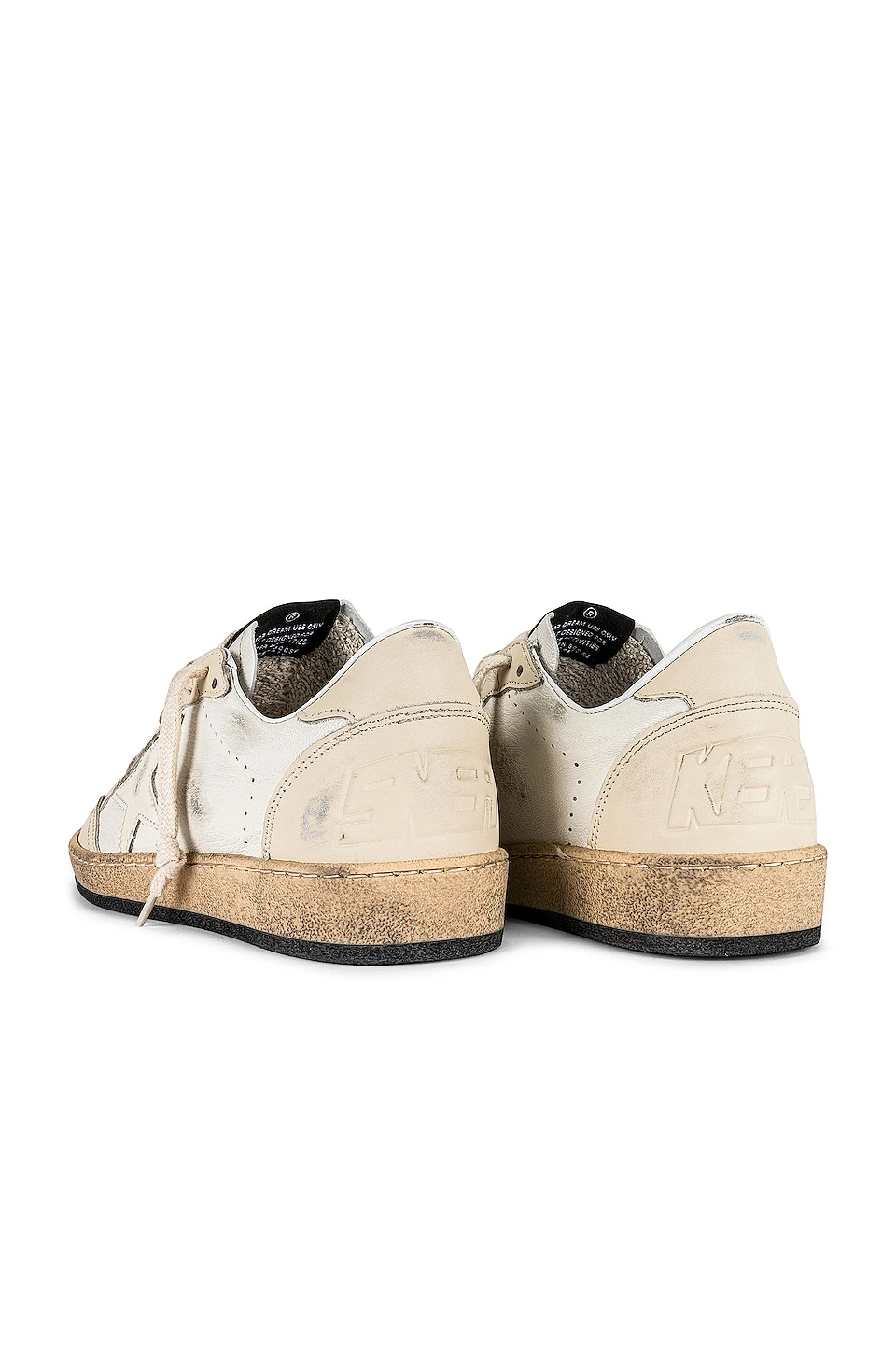 Golden Goose Ball Star Sneaker White, Cream, & Milk - Image 3