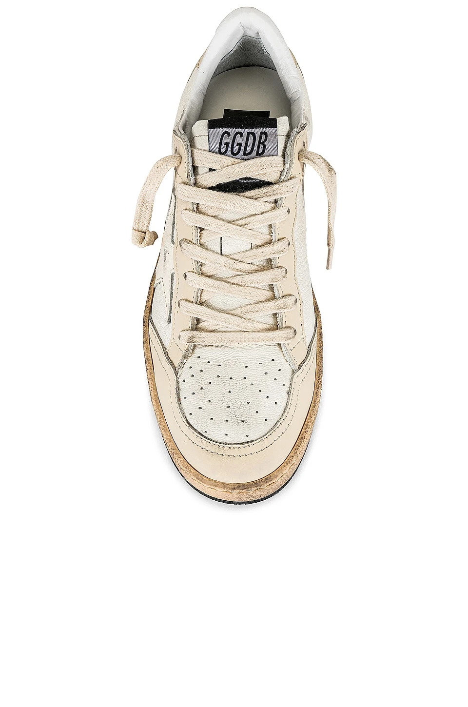 Golden Goose Ball Star Sneaker White, Cream, & Milk - Image 4