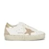 Golden Goose ZAPATILLA DEPORTIVA HI STAR White, Taupe, & Platinum