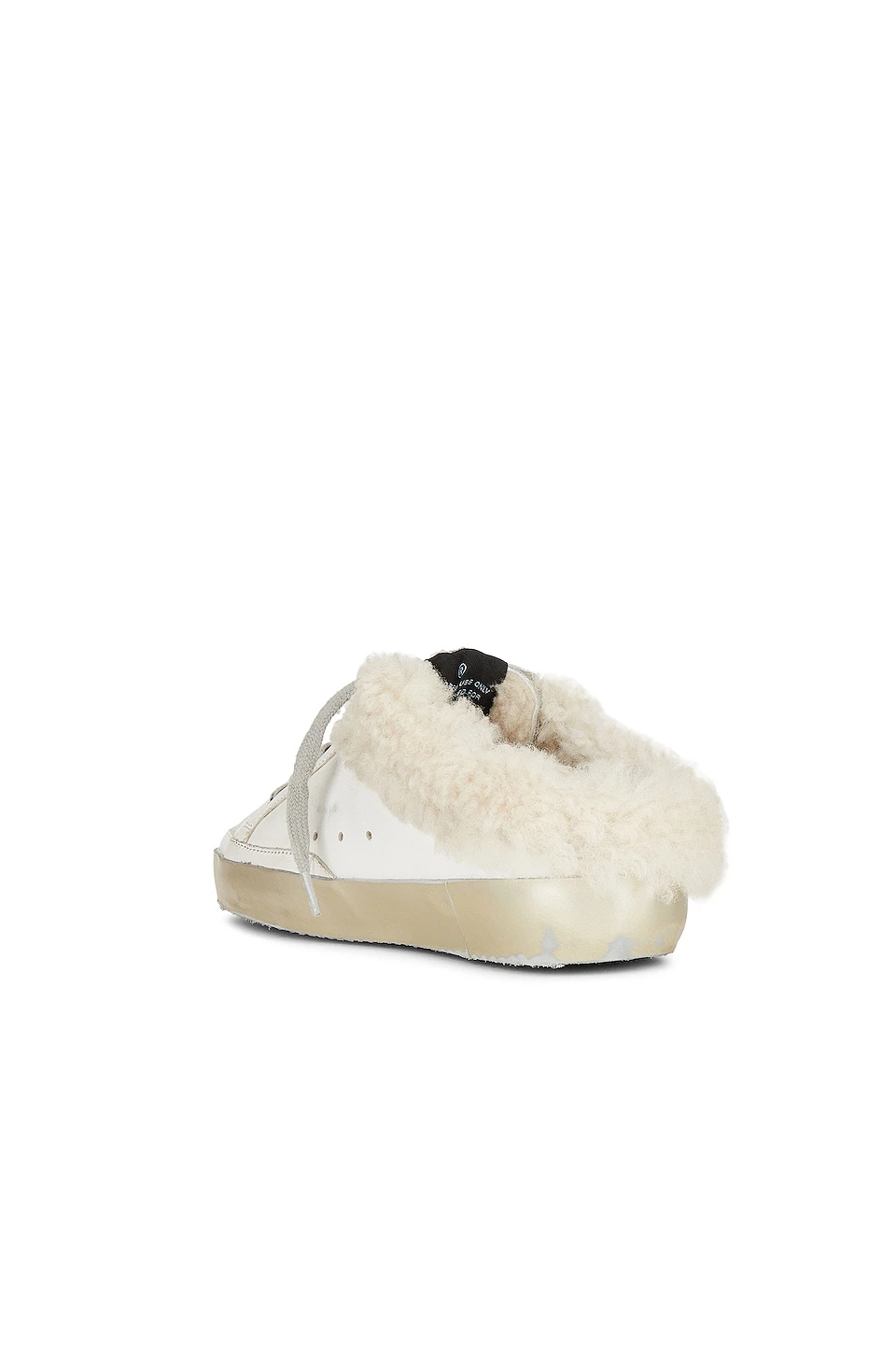 Golden Goose Sabot Star Sneaker White Ice, Beige Brown Leopard, & Beige - Image 3