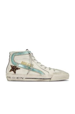 Golden Goose Slide Sneaker White, Ice, Beige, Brown Leopard, Black, & Mint