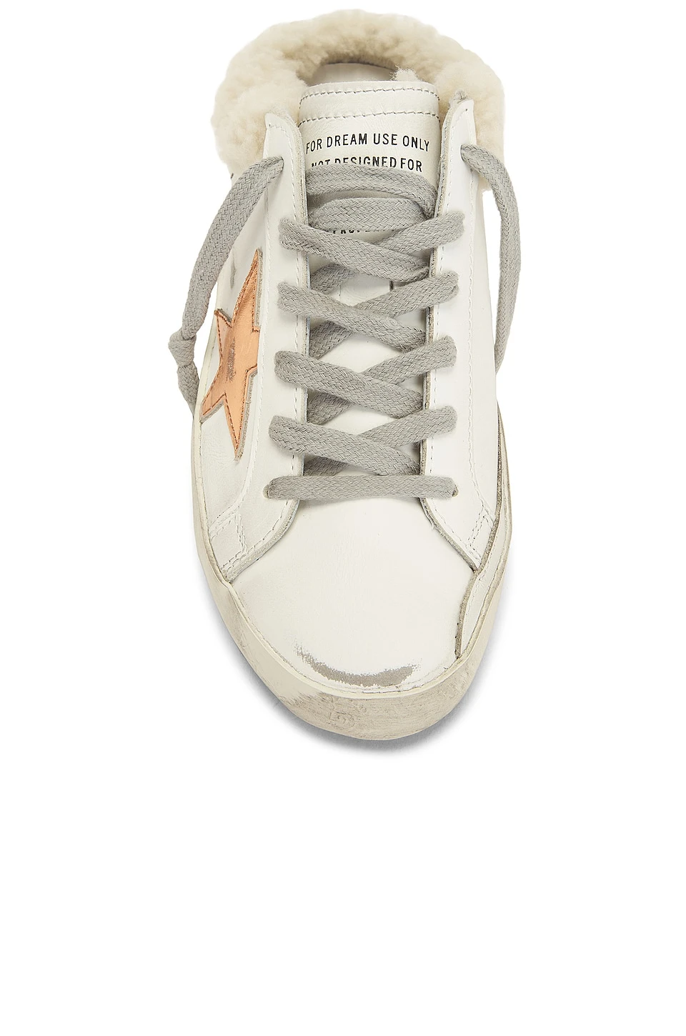 Golden Goose Sabot Sneaker White, Chocolate Brown, & Beige - Image 4
