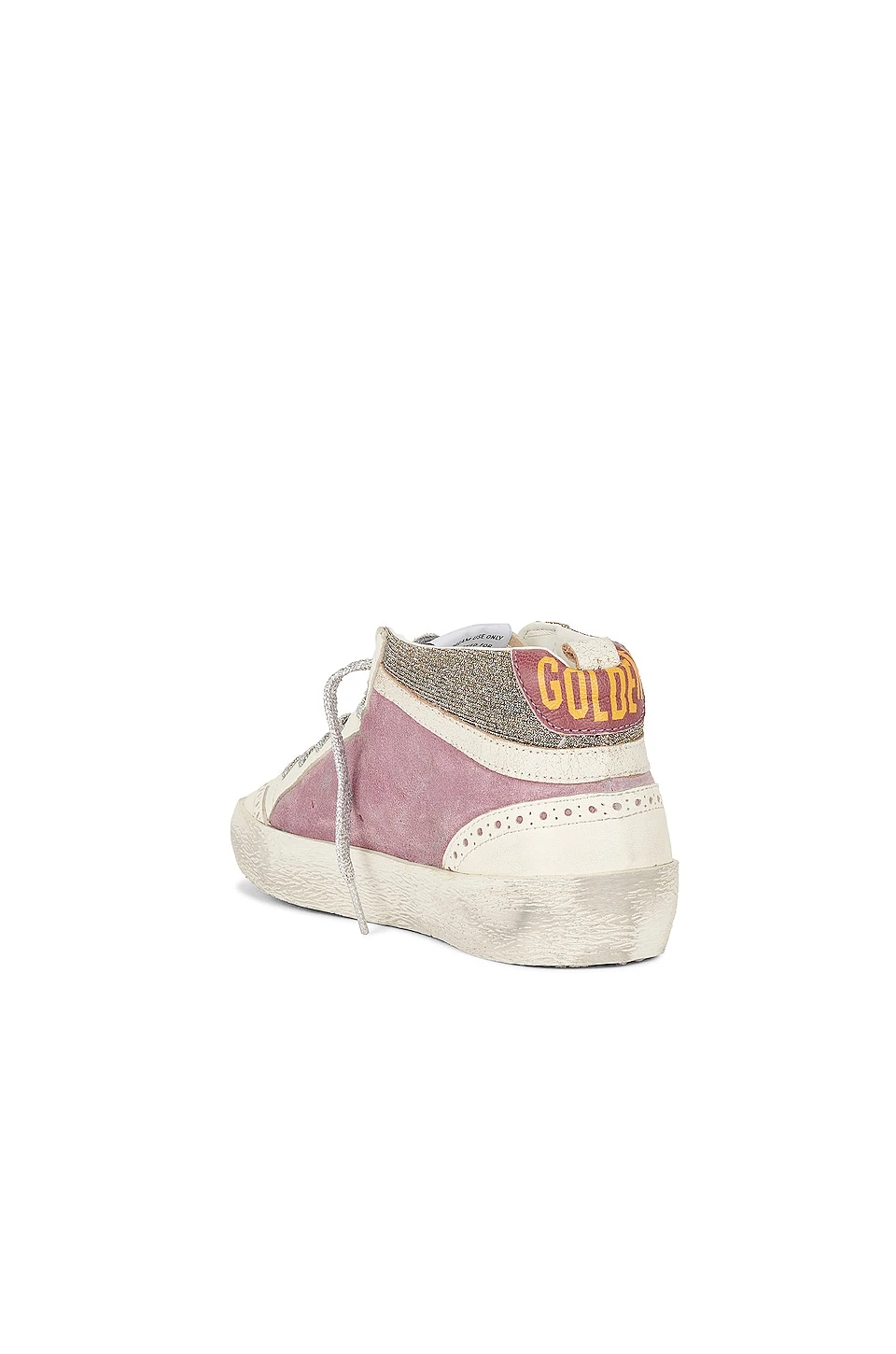 Golden Goose X REVOLVE Mid Star Sneaker Violet & White - Image 3