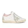 Golden Goose Super-Star Sneaker White, Ice, & Light Pink