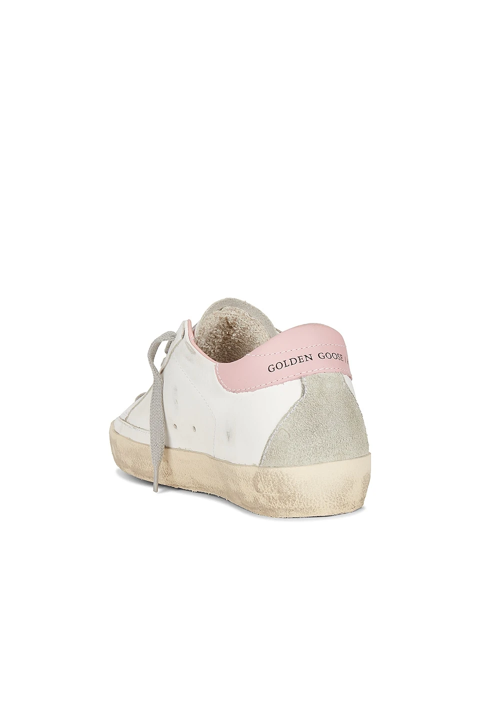Golden Goose Super-Star Sneaker White, Ice, & Light Pink - Image 3