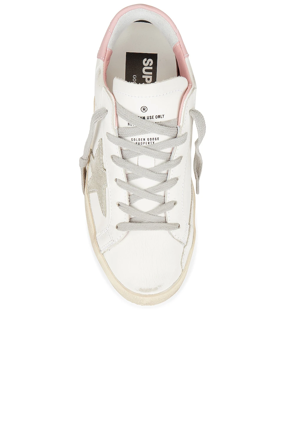 Golden Goose Super-Star Sneaker White, Ice, & Light Pink - Image 4