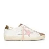 Golden Goose X REVOLVE Super Star Sneaker White, Ancient Pink, & Gold