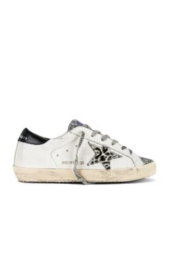 Golden Goose X REVOLVE Superstar Sneaker White, Silver & Black