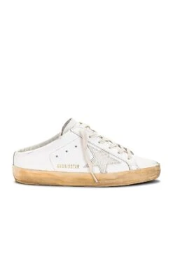 Golden Goose Superstar Sabot Sneaker White & Ivory