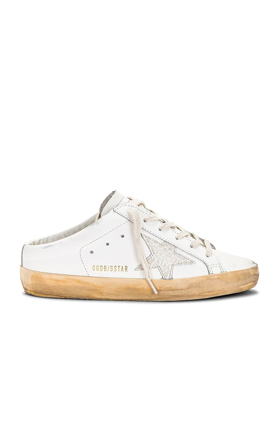 Golden Goose Superstar Sabot Sneaker White & Ivory