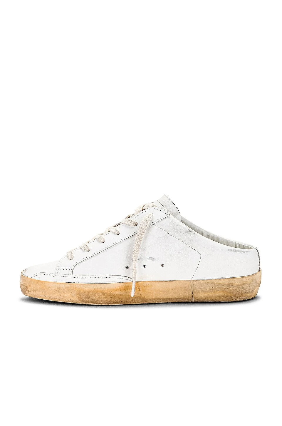 Golden Goose Superstar Sabot Sneaker White & Ivory - Image 5