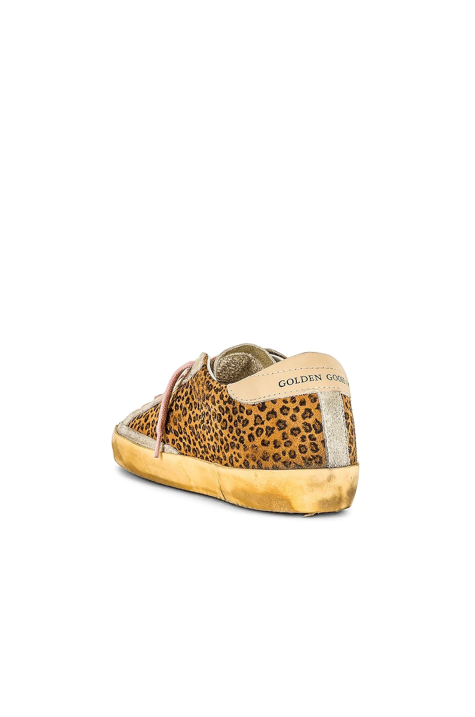 Golden Goose Superstar Sneaker Maculated Brown, Ivory, & Warm Sand - Image 3