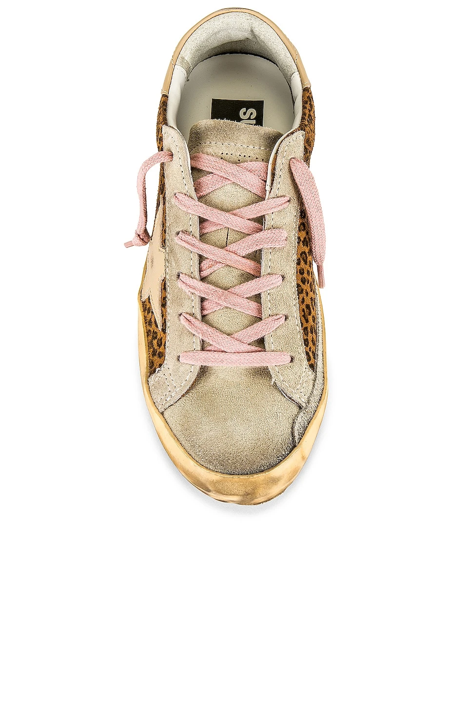 Golden Goose Superstar Sneaker Maculated Brown, Ivory, & Warm Sand - Image 4