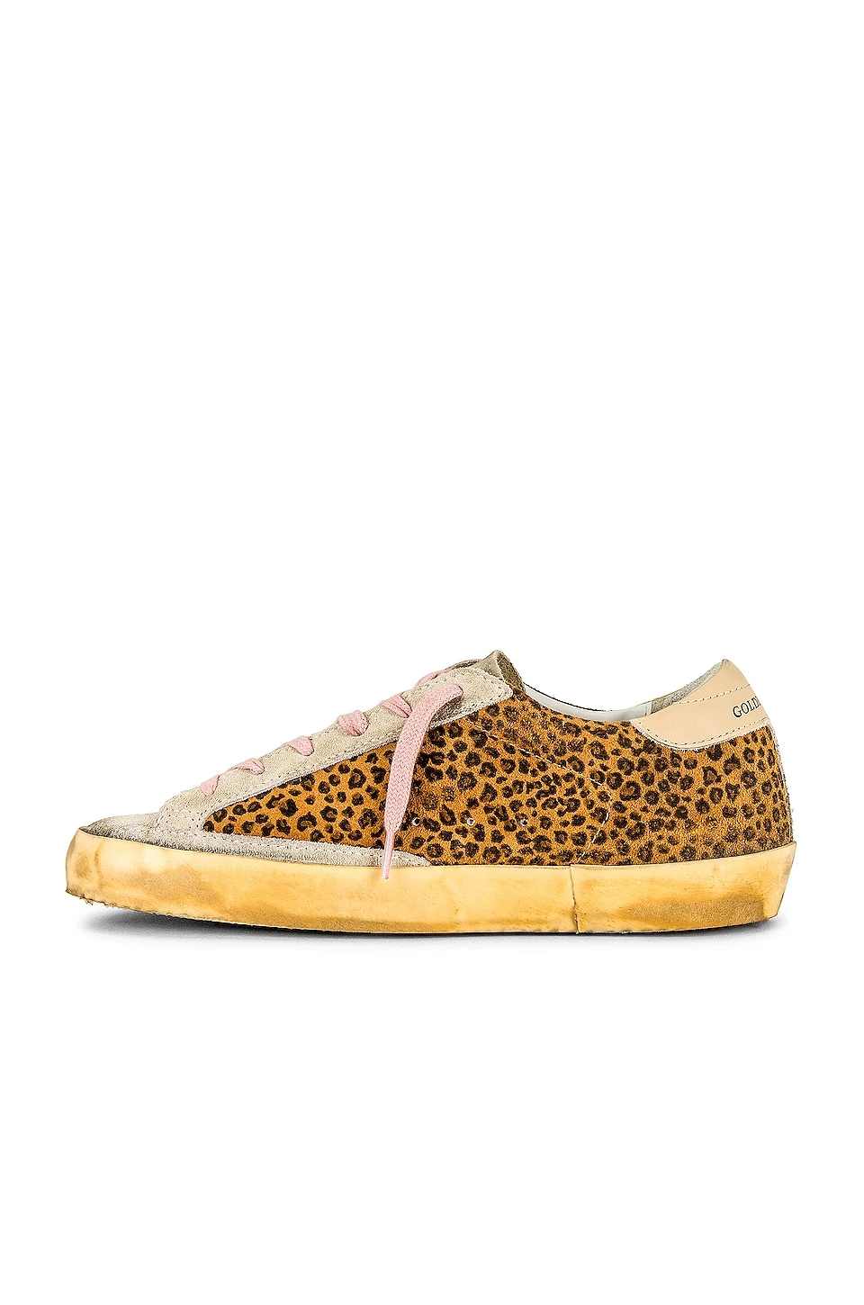 Golden Goose Superstar Sneaker Maculated Brown, Ivory, & Warm Sand - Image 5