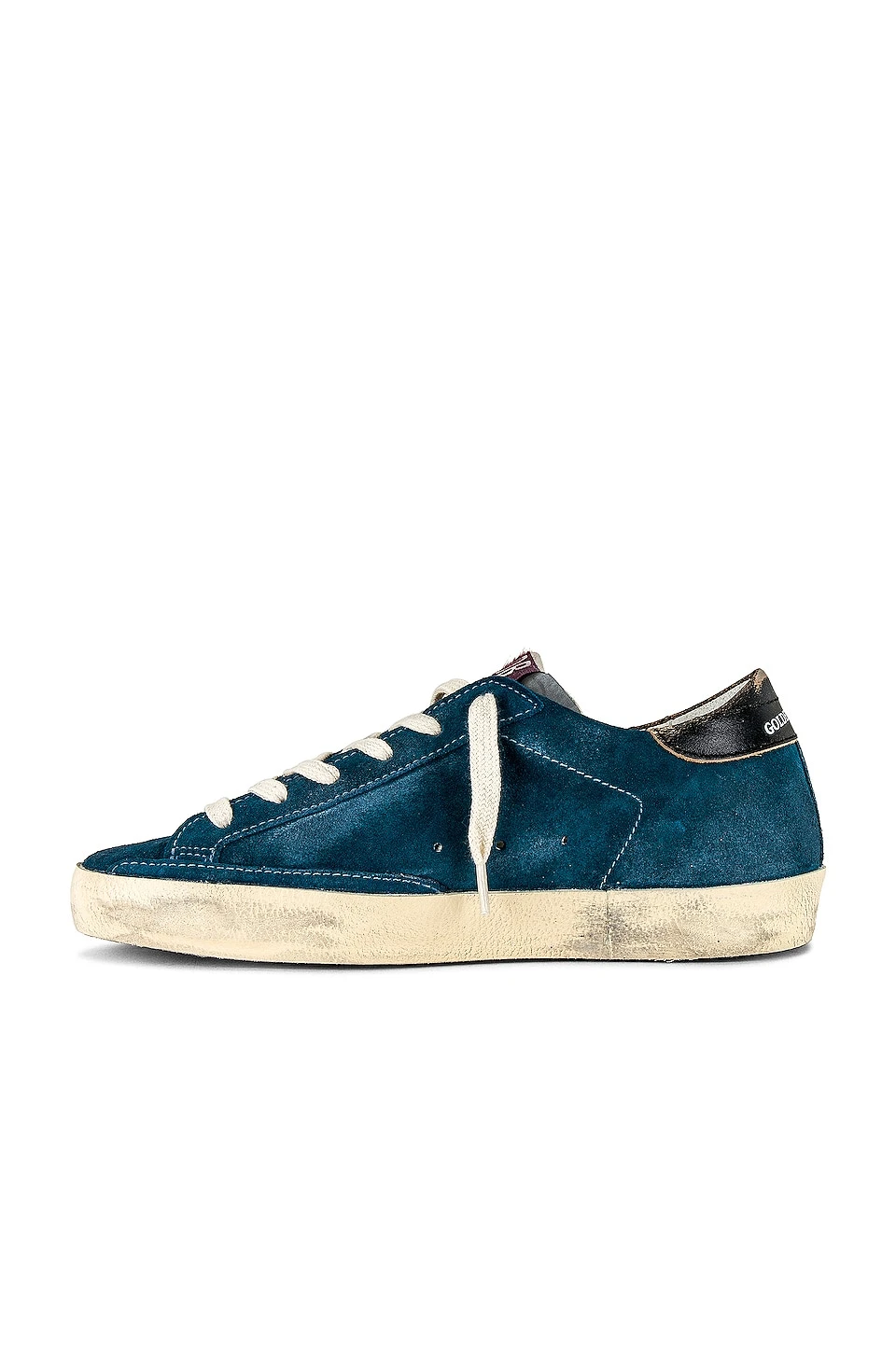 Golden Goose Superstar Sneaker Blue, Grey, Silver, & Black - Image 5
