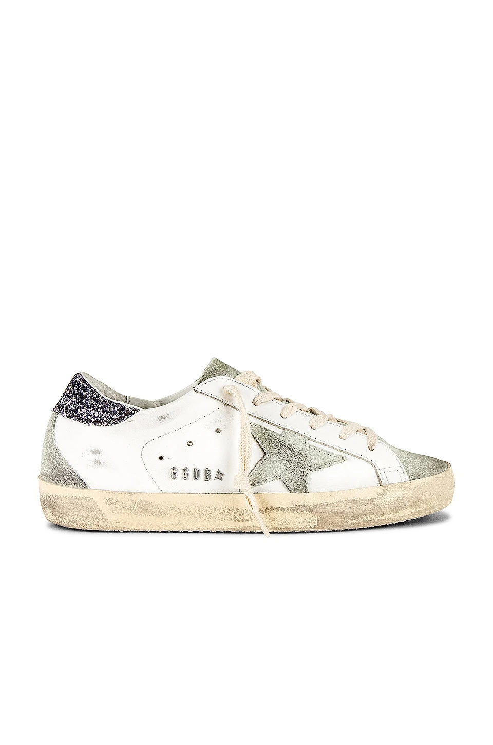 Golden Goose Superstar Sneaker White, Ice, & Grey