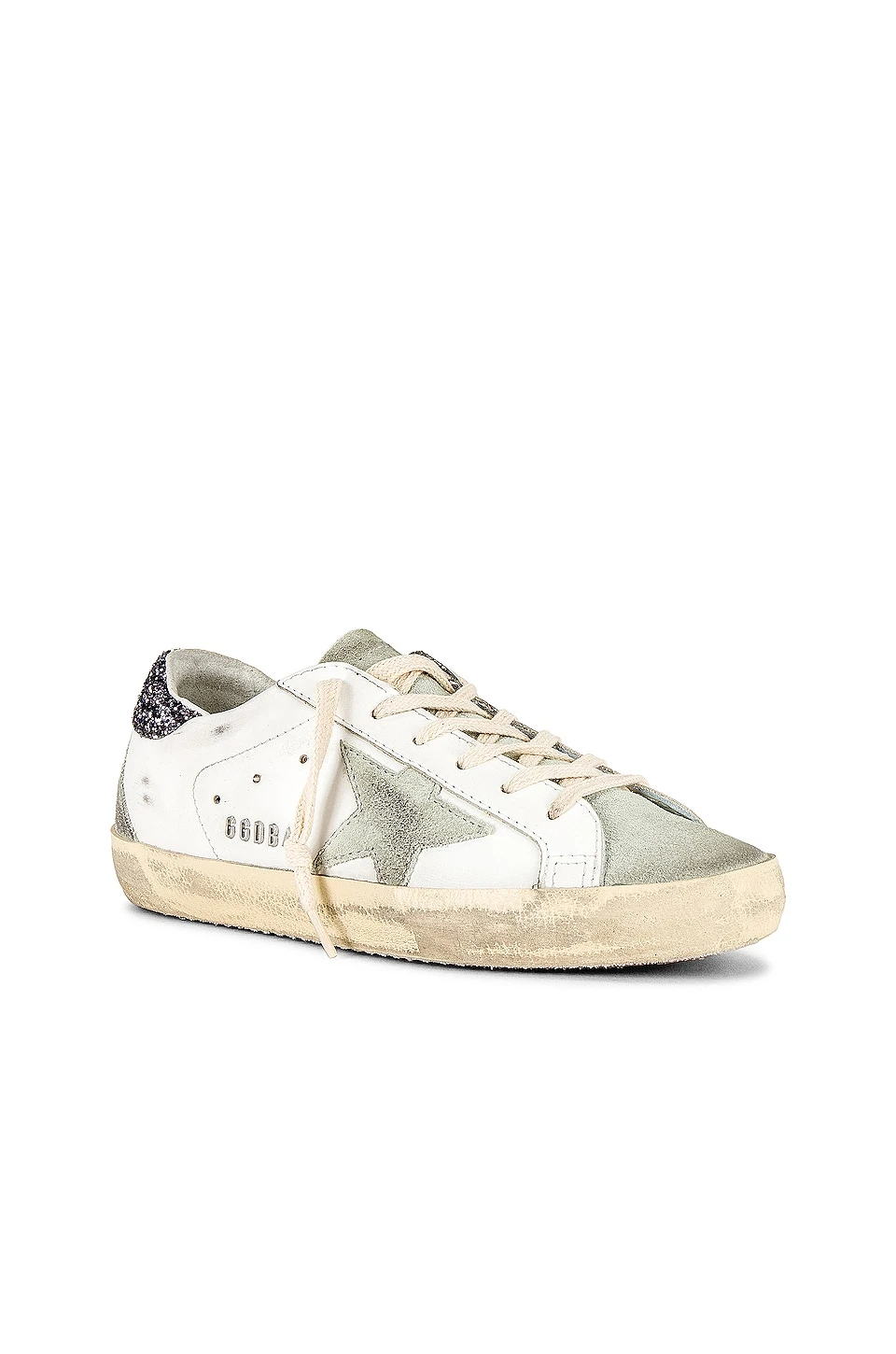 Golden Goose Superstar Sneaker White, Ice, & Grey - Image 2