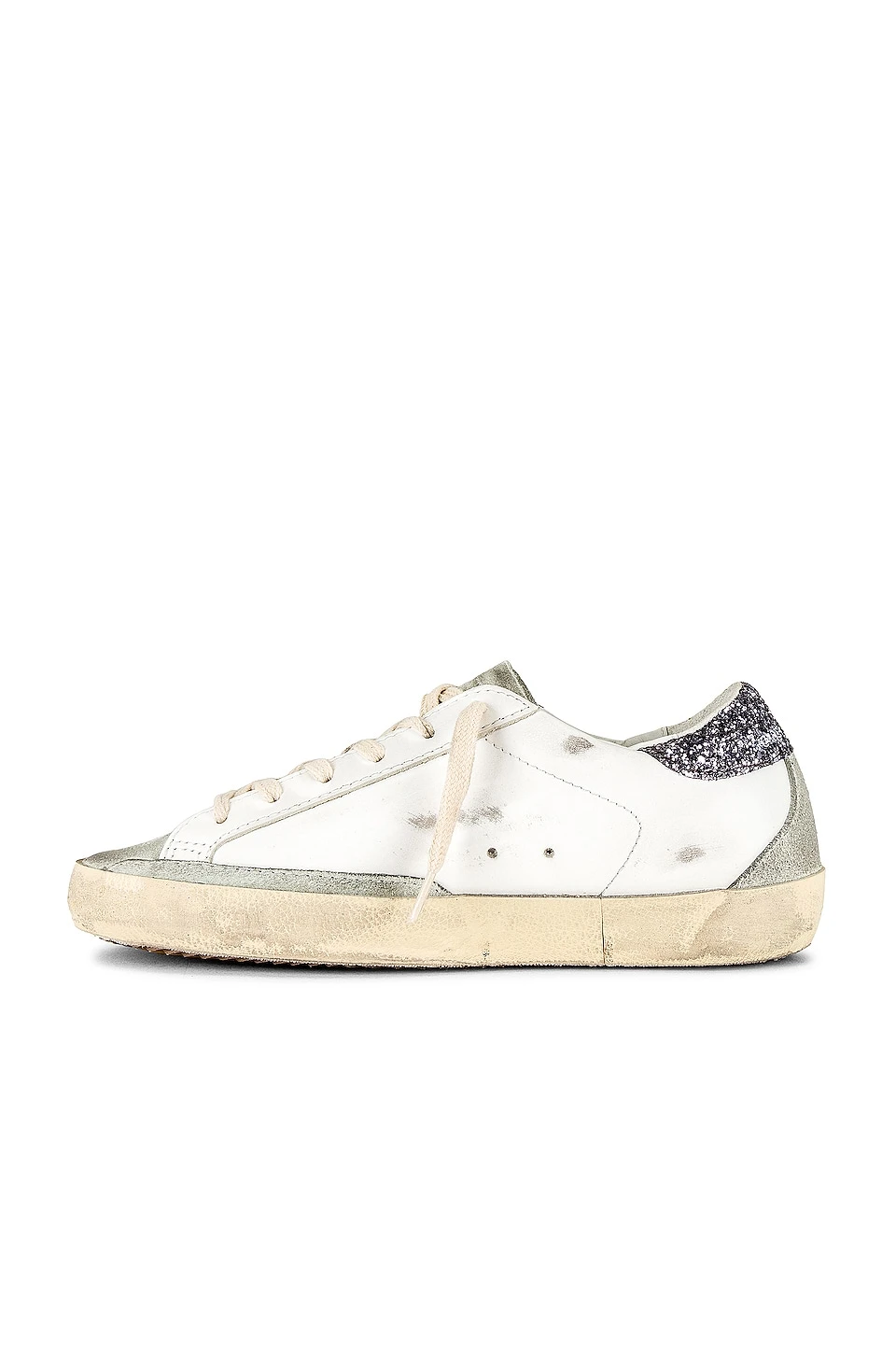 Golden Goose Superstar Sneaker White, Ice, & Grey - Image 5