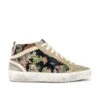 Golden Goose MID STAR 스니커즈 Green Camoflage, Taupe, Black, Beige, & Antique Pink