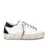Golden Goose Hi Star Sneaker White & Dark Blue