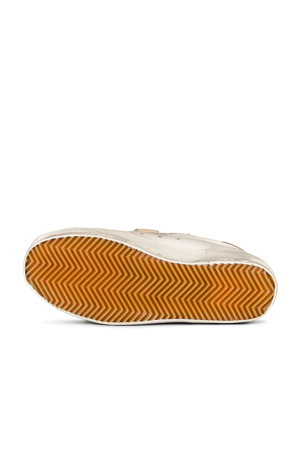 Golden Goose Old School Sneaker Milk, Beige, & Coffee Brown - Image 6